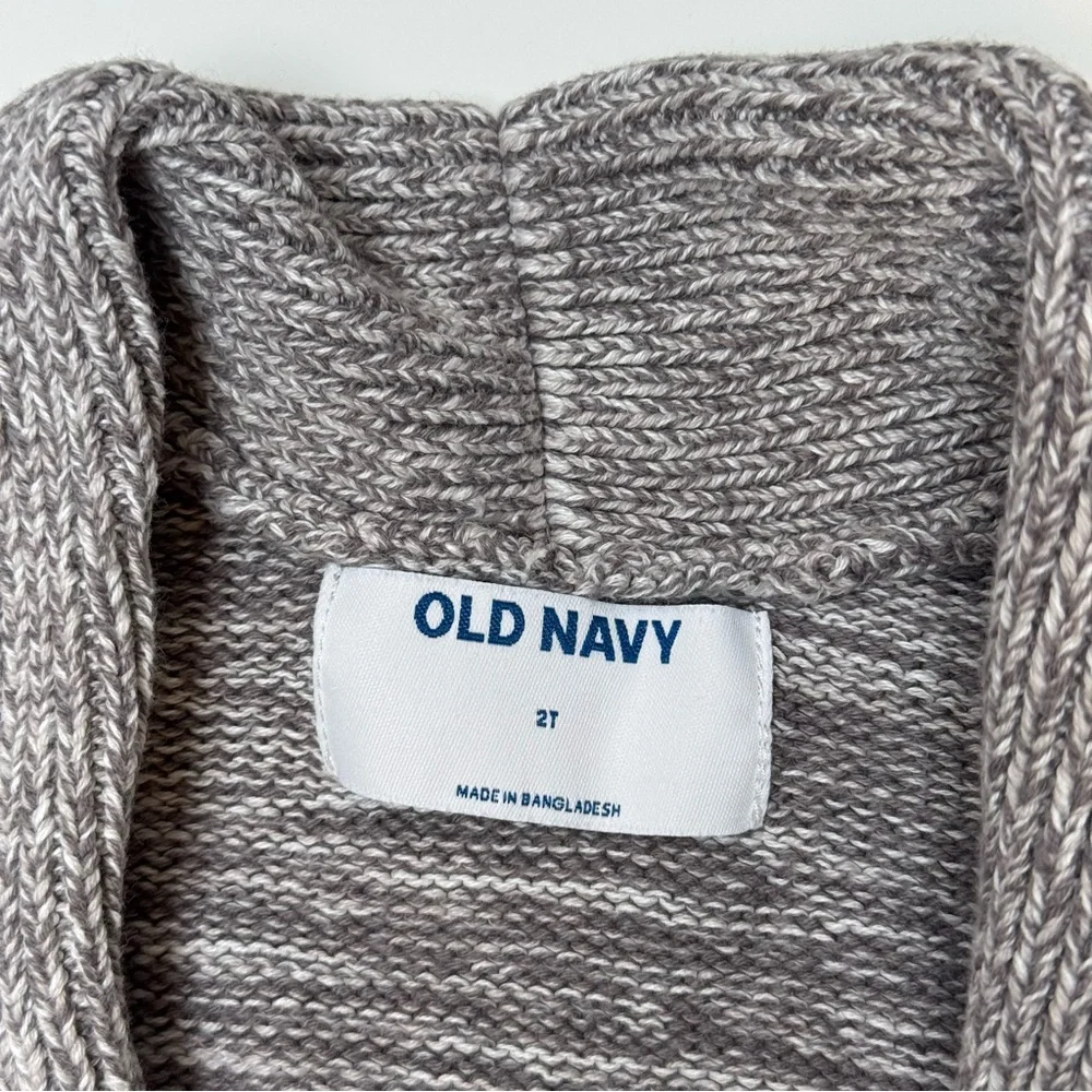 Old Navy Chunky Knit Open Front Cardigan Sweater